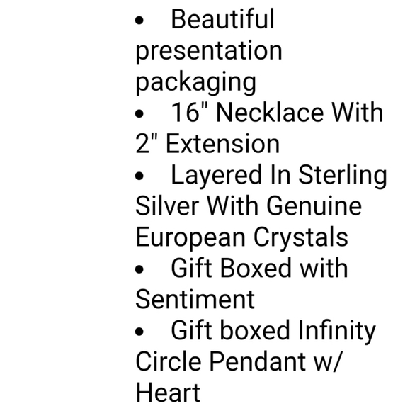 Endless Love Pendant Heart- Bellisima - Picture 8 of 9